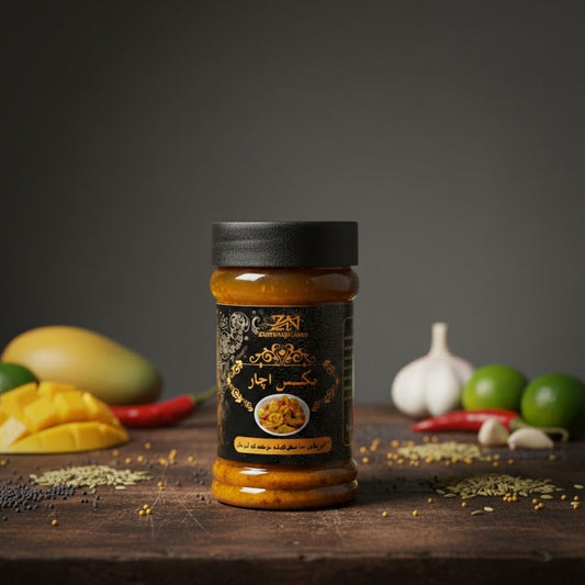 Spicy Green Chilli Pickle